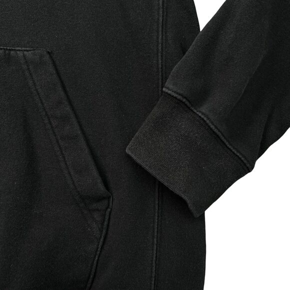 Nike Hoodie Mens Size Small Black Center Swoosh Performance Athleisure - Picture 6 of 9